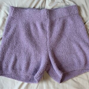 cupcakes and cashmere Purple Fleece Short